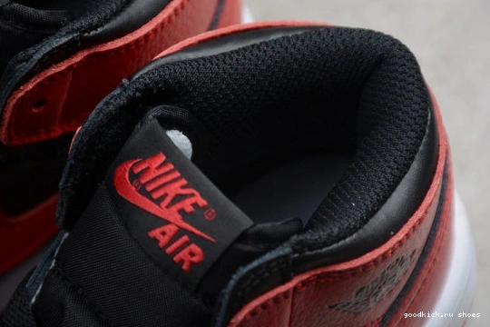 OG  Black Red Kid 001 Jordan Air 555088 001 1 Retro  Banned 555088 Kids High Bred 0301